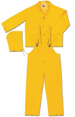 MCR 2303 3-Piece Yellow Classic Rain Suit