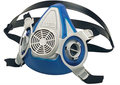MSA 815444 Advantage 200 LS Half Mask Respirator With Single Neckstrap - Medium