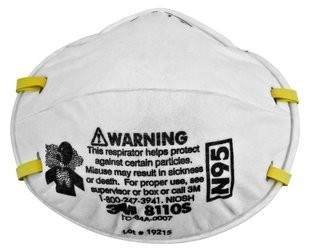 3M 8110S Particulate Respirator N95 Small