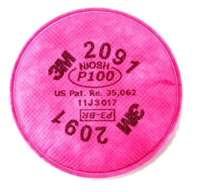 3M 2091 Particulate Filter P100