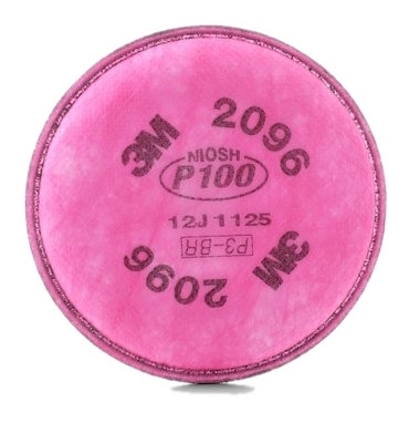 3M 2096 Particulate Filter P100 With Nuisance Level Acid Gas Relief 100
