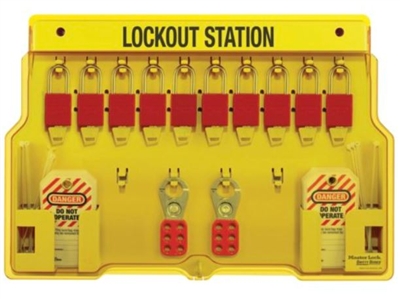 Master Lock 1483BP1106 English Padlock Station