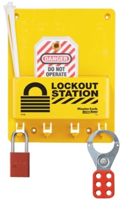 Master Lock S1705P1106 Compact Lockout Station