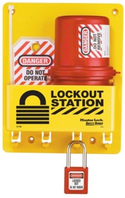 Master Lock S1745E410 Compact Lockout Station