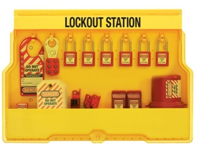 Master Lock S1850E410 Lockout Station