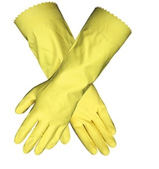 MCR 5255L Unsupported Latex Flock Lined Glove