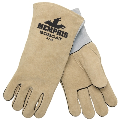 MCR 4740 Bob Cat Leather Welder's Glove - Premium Select Leather