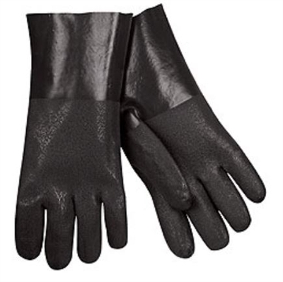 MCR 6512SJ Double Dipped Textured PVC Glove With 12
