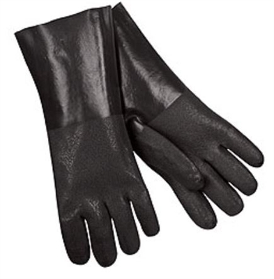 MCR 6514SJ Double Dipped Textured PVC Glove With 14