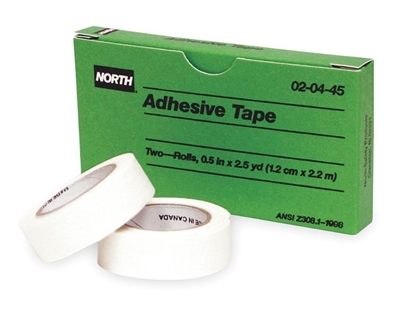 North Safety 020445 1/2" x 2-1/2 Yards Adhesive Tape Unit Refill