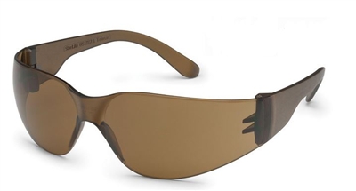 Gateway 4678 Starlite Safety Glasses - Mocha Anti-Fog Lens With Brown Temple