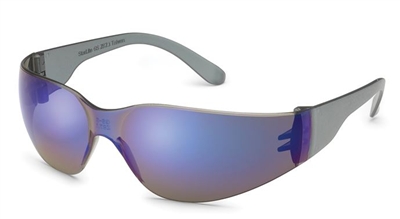Gateway 369M Starlite-SM Safety Glasses - Blue Mirror Lens With Gray Temple