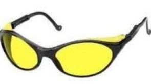 Uvex S1601 Bandit Safety Glasses - Amber Lens With Ultra-Dura Coating