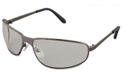 Uvex S2451 Tomcat Metal Frame Safety Glasses - Gray Lens With Hardcoat Coating