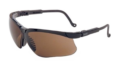 Uvex S3201 Genesis Safety Glasses - Expresso Lens With Ultra-Dura Coating