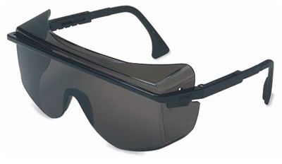 Uvex S2504C Astro OTG 3001 Safety Glasses - Gray Lens Uvextreme Coating