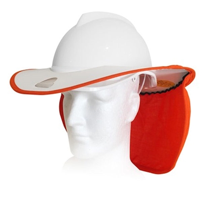 Snap Brim SBARC-CAP-TGARD-WH/OR ARC Tested Snap Brim For MSA TOP GARD & Honeywell Fibre Metal Cap Style Hard Hat