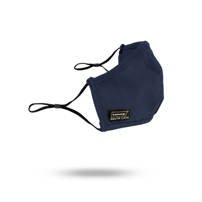 Ironwear 150FR-N Navy FR Face Mask With Ear Loops