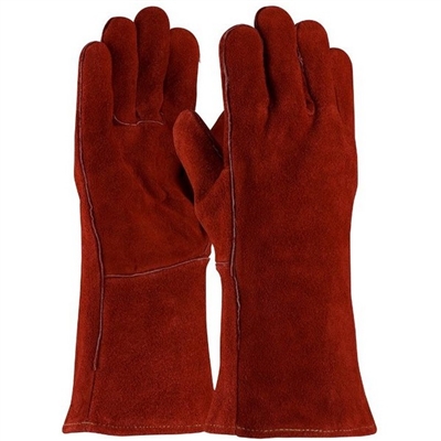 PIP 73-7015A Shoulder Split Cowhide Leather Welder's Glove With Cotton Liner