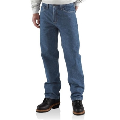 Carhartt FRB004MDS Midstone Flame-Resistant Relaxed Fit Utility Jean